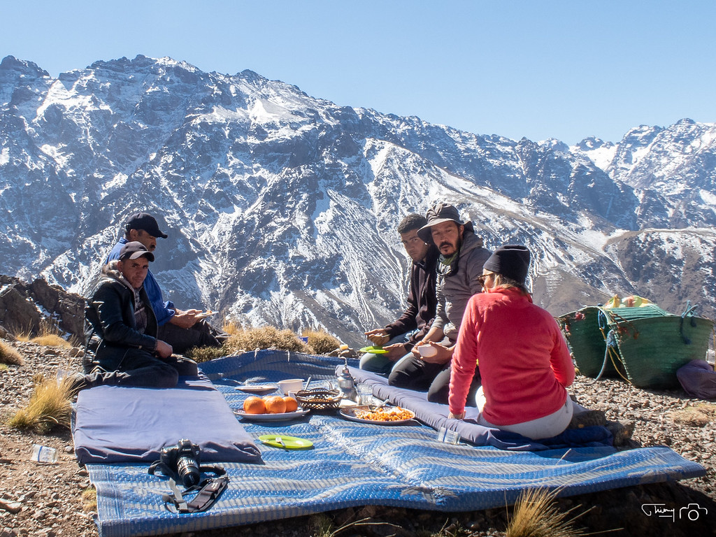 In the mountains